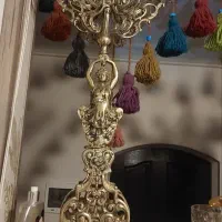 آینه شمعدون و کنسول برنزی|بوفه، ویترین، کنسول|مشهد, کلاهدوز|دیوار