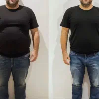 لاغری فقط طی یک دوره