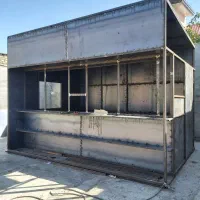 جوشکاری و ساخت دکه و کانکس