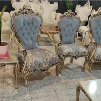 مبل سلطنتی نگار|مبلمان خانگی و میز عسلی|قم, قلعه کامکار|دیوار