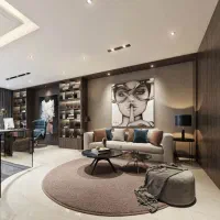 واحد آپارتمان دو خواب زمین های شهرداری