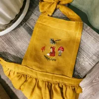 پیشبند آشپزخانه  گلدوزی|سفره، حوله، دستمال آشپزخانه|کرمان, |دیوار