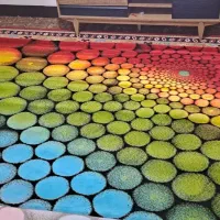 گلیم فرش فانتزی ۱۲ متری نو