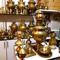 کلکسیونی قدیم aa برنجی ذغالی مسی گازی زغالی سماور|کلکسیون اشیاء عتیقه|اصفهان, دستگرده|دیوار