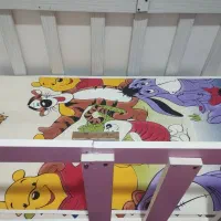 تخت گهواره‌ای کودک|تخت و صندلی بچه|زابل, |دیوار