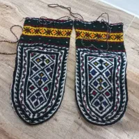 جوراب بافتنی قدیمی