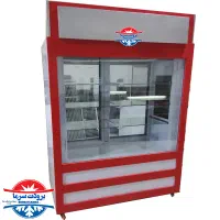 فروش یک یخچال بزرگ سوپری و یک فر ساندویچی