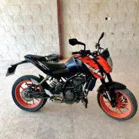 Ktm duke200 پلاک ملی