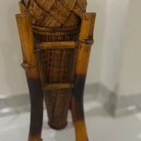 گلدان حصیری و شیشه ای|صنایع دستی و سایر لوازم تزئینی|تهران, نیاوران|دیوار