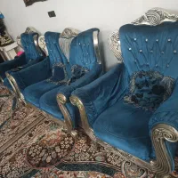 مبل ابی تیره ۱۵میلیون ابی روشن ۱۰ میلیون|مبلمان خانگی و میز عسلی|قائم‌شهر, |دیوار