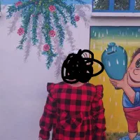 پیراهن قرمزمشکی کشمیر