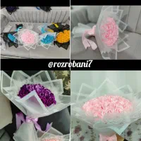 انواع گل روبانی و پروانه‌ای|گل مصنوعی|زاهدان, |دیوار