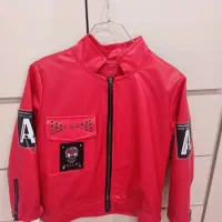 کاپشن چرم اسپرت مناسب سن ۷تا ۹سال