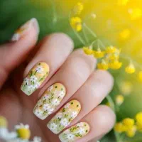 کاشت ناخن و ژلیکس فقط ۴۰۰ طرح های بهاری