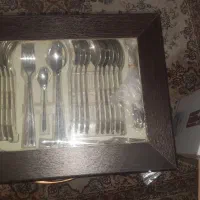 سرویس قاشق چنگال ۳۰ نفره با جعبه پاندورا|ظروف سرو و پذیرایی|اصفهان, شاهد|دیوار