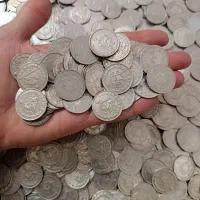 سکه پنج ریالی پهلوی|کلکسیون سکه، تمبر، اسکناس|ملایر, |دیوار