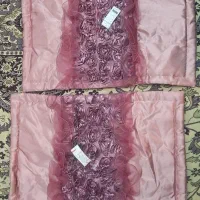 دو عدد رو بالشتی ساتن ابریشم. نو نو