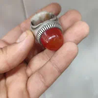 انگشتر نقره عقیق یمن|جواهرات|بندر کنگان, |دیوار