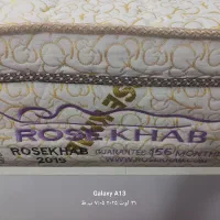 تشک دو نفره طبی فنری عالی در حد نو