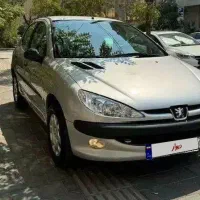 پژو 206تیپ ۲مدل ۱۳۸۶بدون رنگ