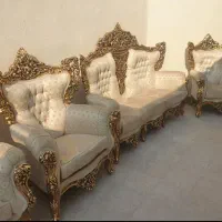 دو دست مبل سلطنتی  و مبل چستر|مبلمان خانگی و میز عسلی|بندر امام خمینی, |دیوار