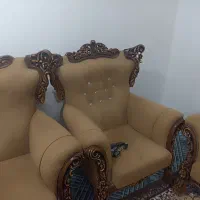 مبل ومیز غذا خوری 6نفره با صنایع ست
