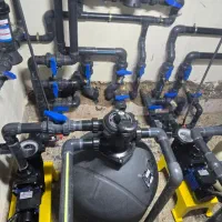 لوله کشی استخروموتورخانه استخر،جکوزی