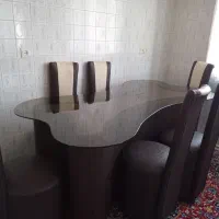 میز ناهار خوری ۶نفره ومبل۱۰نفره