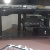 میزتلویزیون شیشه سیکوریت دودی ترکیه ای