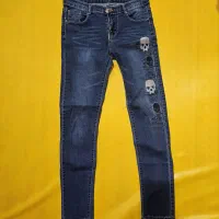 شلوار لی شلوار جین تاپ کراپ جین نونو|لباس|تهران, فاطمی|دیوار