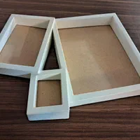 قاب عکس چوبی