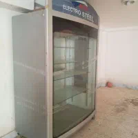 یخچال ویترینی الکترواستیل دوطرف ویترین،چهاردرب