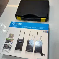 میکروفن بی سیم بسیار تمیز بویا wm8 pro k2|صوتی و تصویری|رشت, جهاد|دیوار