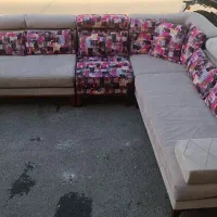 مبلمان ال مکانیزه دستها و پشت سری