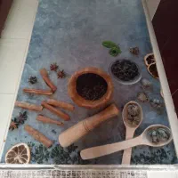 فرش آشپز خانه فانتزی