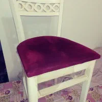 صندلی کانتر سفارشی تیسا چوب دو عدد درحد نو|صندلی و نیمکت|تهران, فاطمی|دیوار