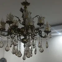 لوستر ۵ شاخه ۱۰ حبابی