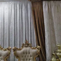 پرده پذیرایی|پرده، رانر، رومیزی|مشهد, الهیه|دیوار