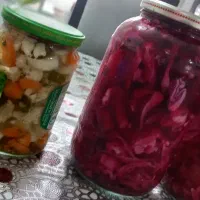 ترشی گل کلم ترکیبی وخوشمزه