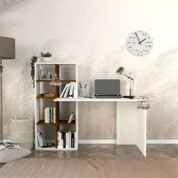 میز تحریر کتابخانه دار مدل ژاله یک|میز تحریر و کامپیوتر|تبریز, |دیوار