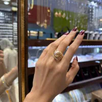 انگشتر طرح طلا جواهری|بدلیجات|چابهار, |دیوار