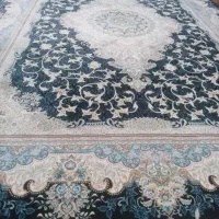 فرش ۹ متری سرمه ای
