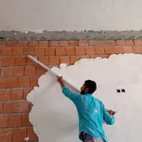 گچکاری انجام میشود