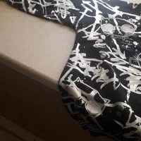 دورس مشکی نقره ای فری سایز