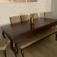 کاناپه تختخواب شو و میز ناهارخوری|مبلمان خانگی و میز عسلی|تهران, مینی‌سیتی (شهرک نفت)|دیوار