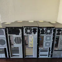 ۵ عدد کیس ۲هسته رم ۴ ddr3 هارد ۱۶۰ گرافیک ۵۱۲|رایانه رومیزی|چالوس, |دیوار