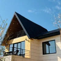 کلبه یاسر جنگلی دوخواب بهشهر کنار دریاچه