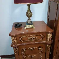 آباژور برنز دو عدد سالم و تمیز|چراغ خواب و آباژور|تهران, شهید فکوری|دیوار