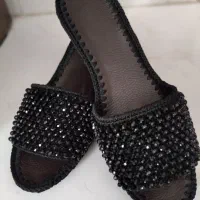 کیف و صندل مکرومه