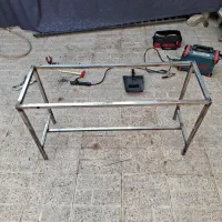 نیمکت نئوپان با پایه آهن|صندلی و نیمکت|مشهد, پنجتن|دیوار